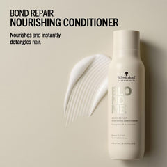 Schwarzkopf - Blondme Bond Repair Nourishing Shampoo & Conditioner Bundle