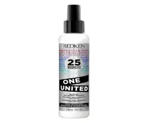 Redken One United hair treatment bottle with pump, 150ml