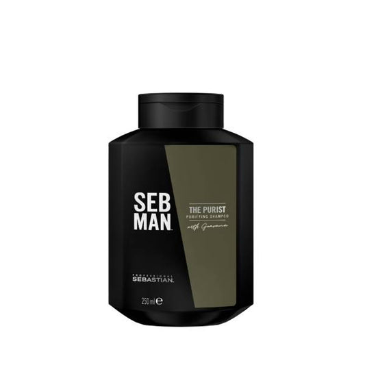 Seb Man The Purist Shampoo 250ml - Kess Hair and Beauty