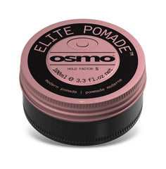 Osmo Elite pomade tin, 100ml, black and pink label on top