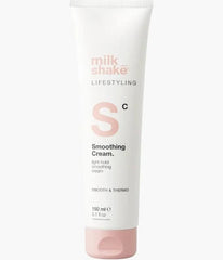 Milk Shake smoothing cream tube, 150 ml, pale pink cap and label