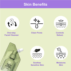 HIDEHERE Green Tea Collagen Gel Cleanser 25ml
