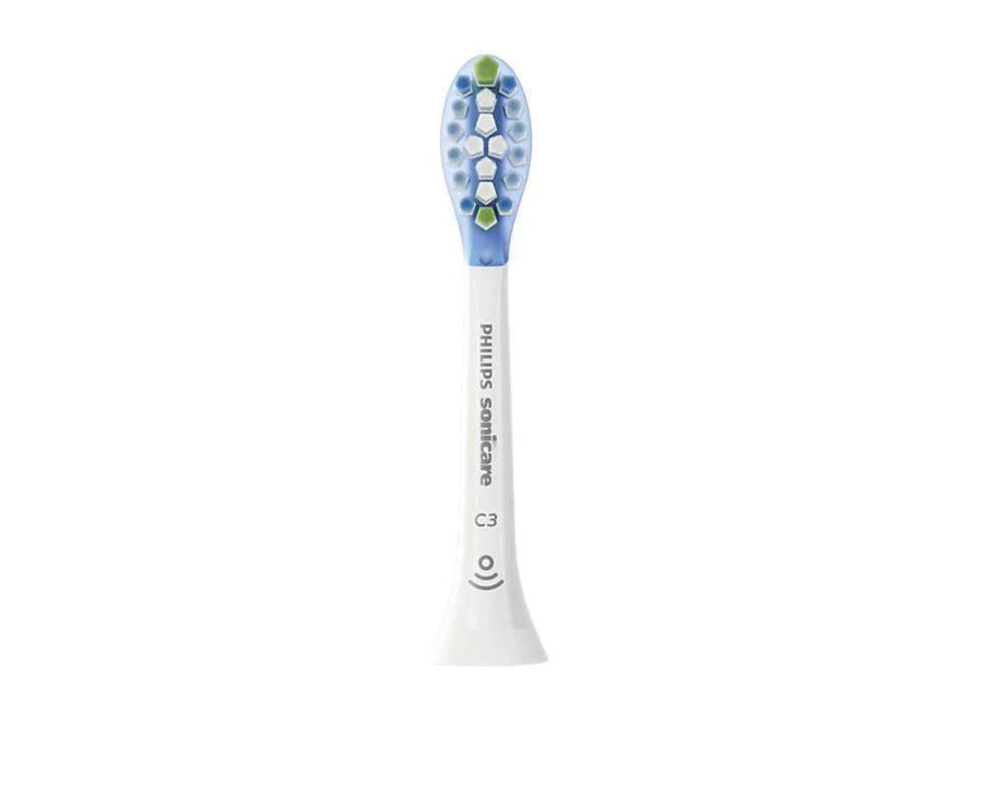 Philips Sonicare C3 Premium Plaque Defence standard brush heads, White, 2 pack