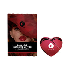 Sugar - La La Love 18HR Liquid Lipstick 02 Scarlet Smitten