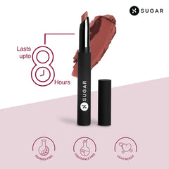 Sugar - Matte Attack Transferproof Lipstick Color: 09 The Peach Boys (Midtoned Peach)