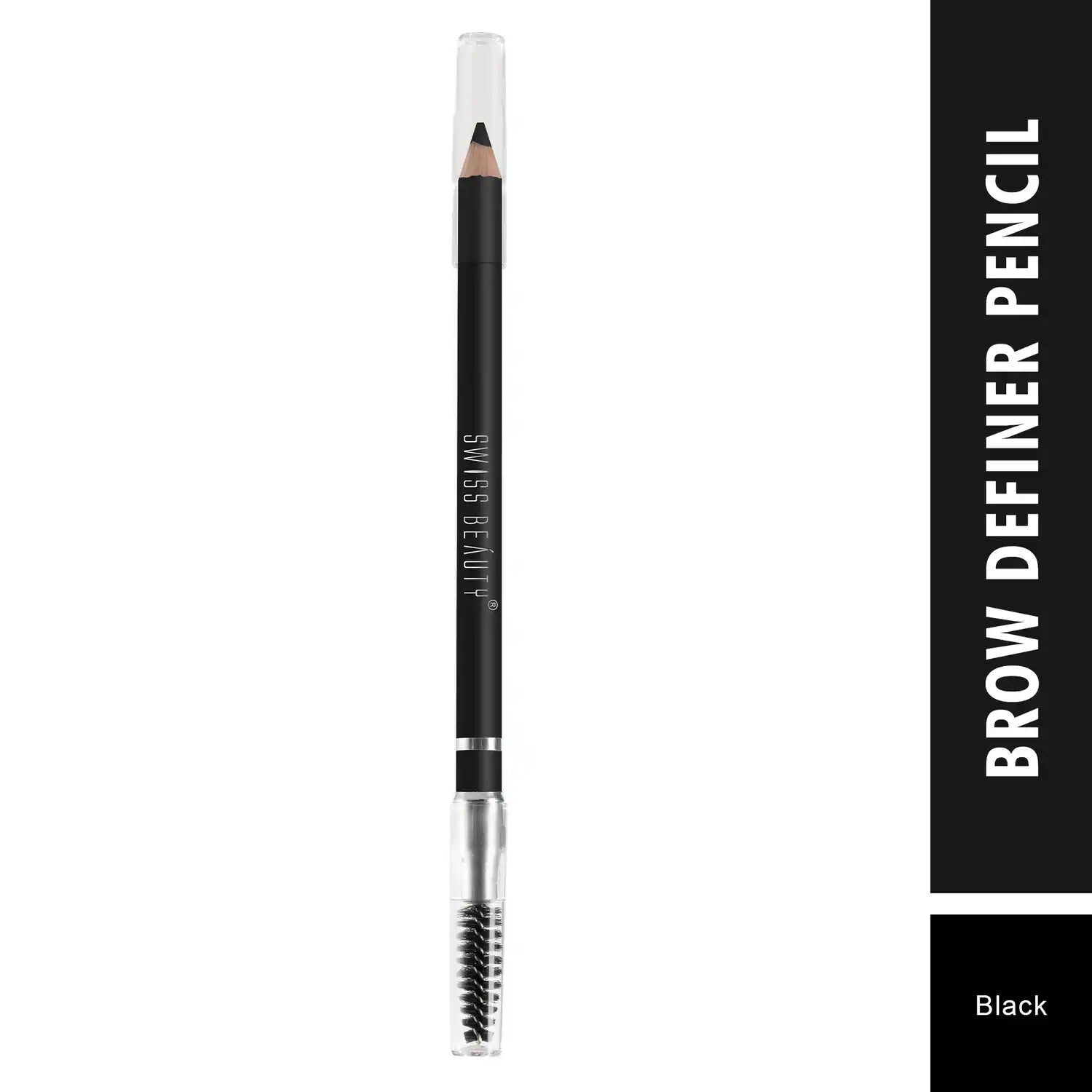 Swiss Beauty - Brow Definer Pencil Black Shade No. 4