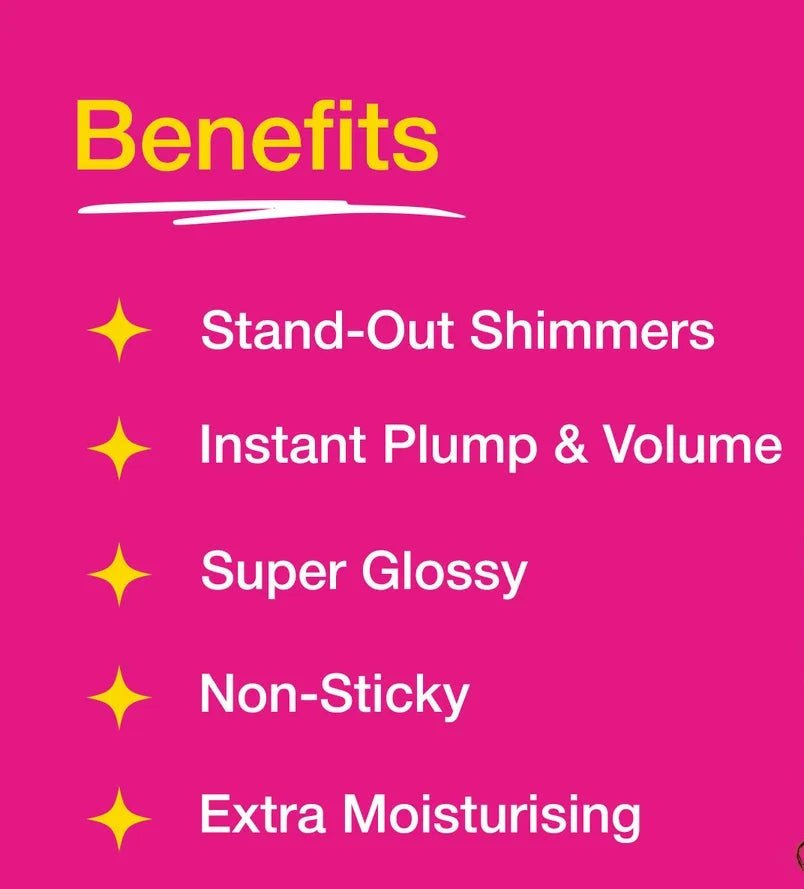 Swiss Beauty CRAZE Insta Shimmer Plumping Gloss