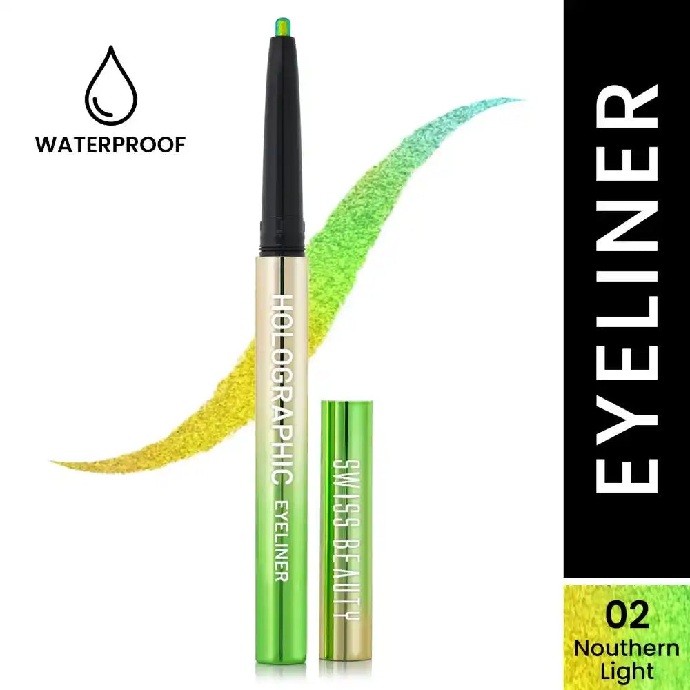 Swiss Beauty Holographic Eyeliner Northern Light