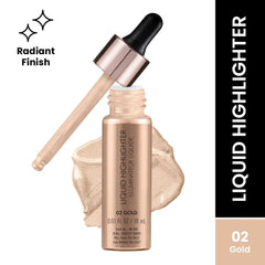 Swiss Beauty - Drop & Glow Liquid Highlighter Gold Shade No. 2