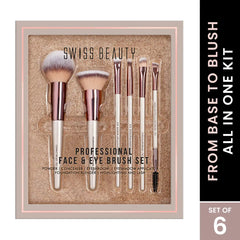 Swiss Beauty - Professional Face & Eye Brush Set