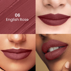 Swiss Beauty - Satin Comfort Lipstick Shade No. 06 English Rose