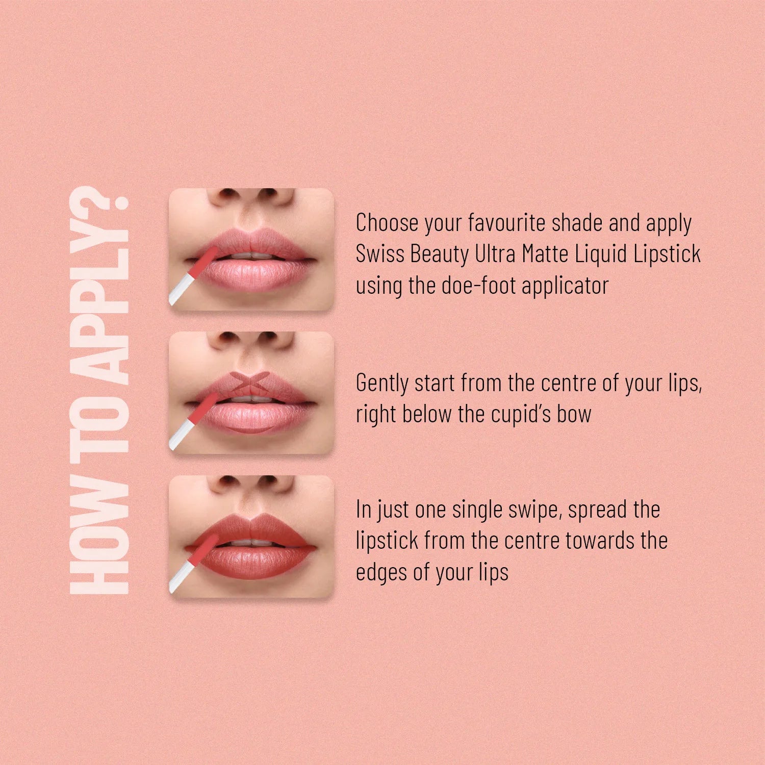 Swiss Beauty - Matte Lip Liquid Lipstick Shade No. 27 Nude Bomb