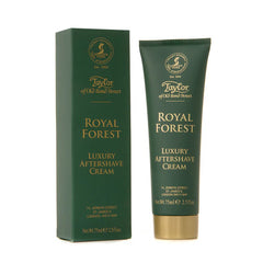 Taylor of Old Bond Street Royal Forest after shave cream tube and box, 75 ml