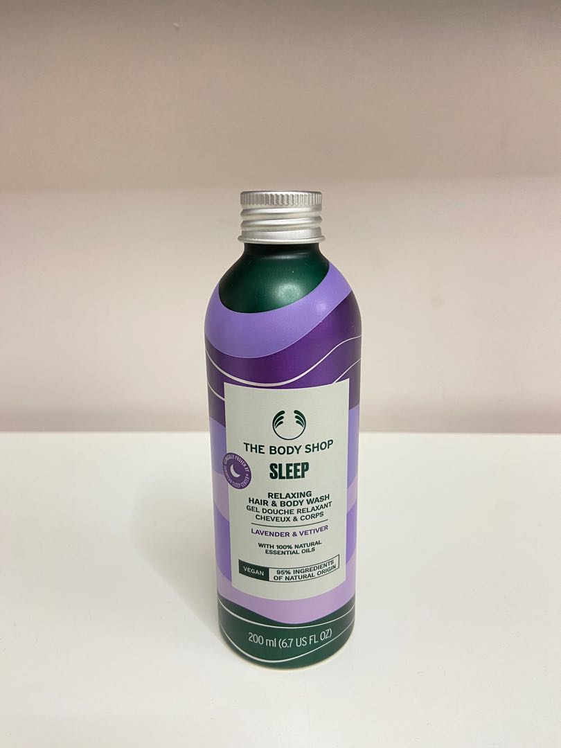 The Body Shop - Sleep Relaxing Hair & Body Wash Lavender & Vetiver 200ml