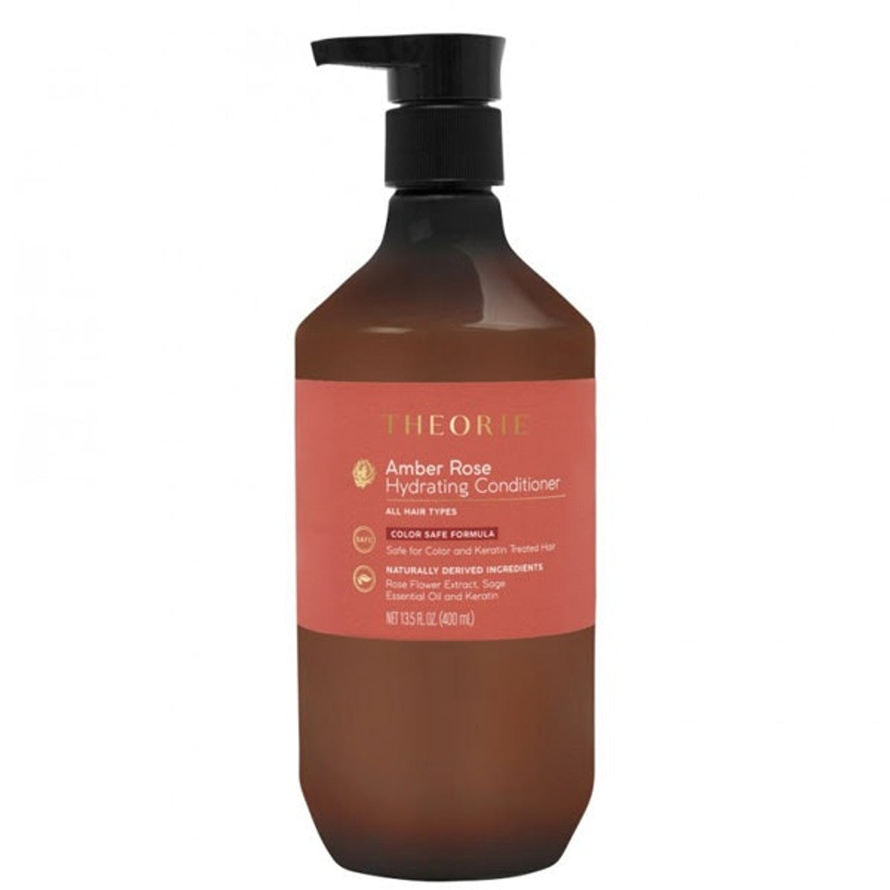 Theorie Amber Rose Hydrating Conditioner 400ml - Kess Hair and Beauty