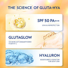 Vaseline Gluta-Hya Luminous Defense SPF 50 PA+++ Sunscreen - 175 ml