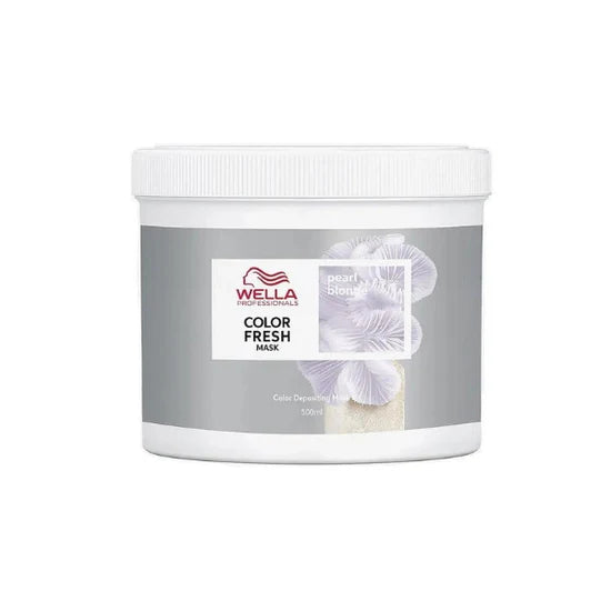 Wella Color Fresh hair mask tub with white lid and gray label