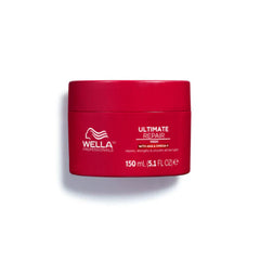 Hair repair mask jar with red lid and Wella Professionals branding, 150 ml