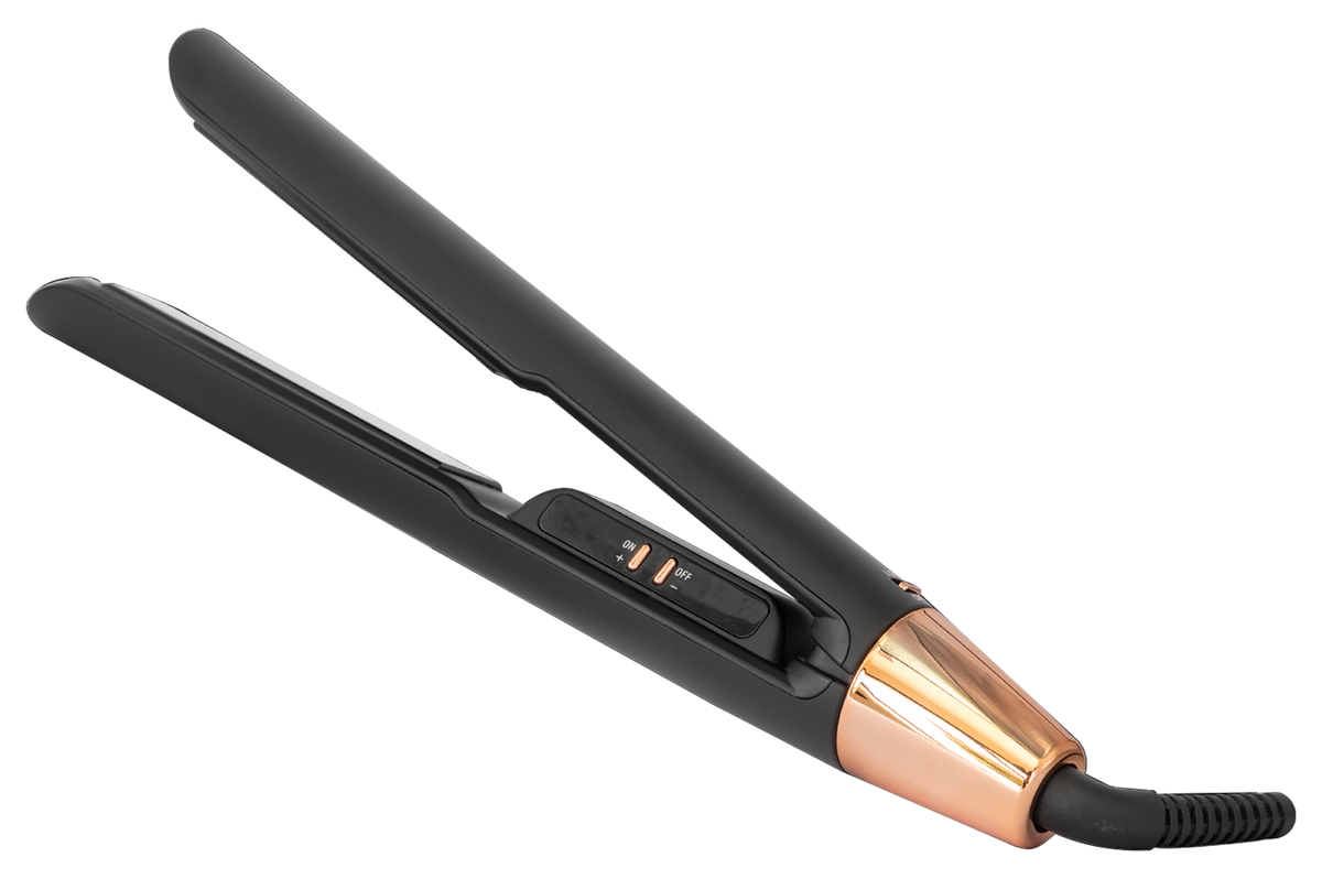 Yokubo Deluxe Hair Straightener - Rose Gold & Black - Kess Hair and Beauty