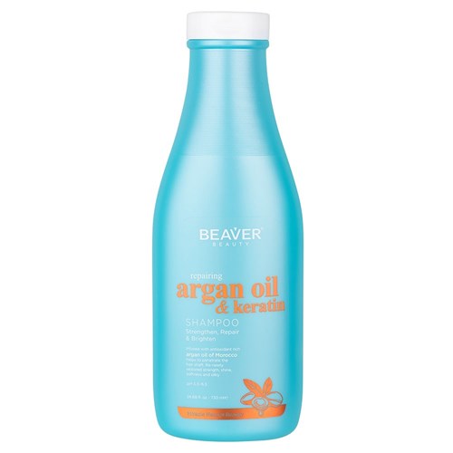 Beaver Argan Oil Keratin Repairing Shampoo 730ml - Kess Hair and Beauty