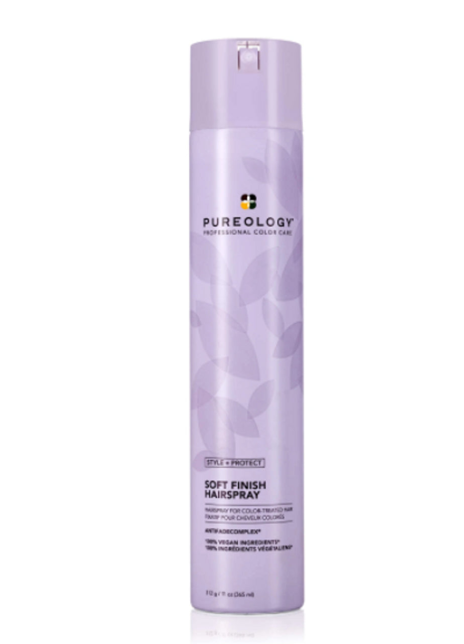 Pureology Style + Protect Soft Finish Hairspray 365ml - Kess Hair and Beauty
