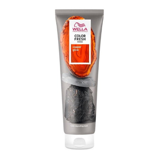 Wella Color Fresh Mask tube, Copper Glow hair mask cream in squeezable tube