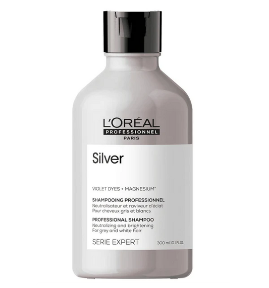 L'Oreal Professional Serie Expert Silver Shampoo 300ml - Kess Hair and Beauty