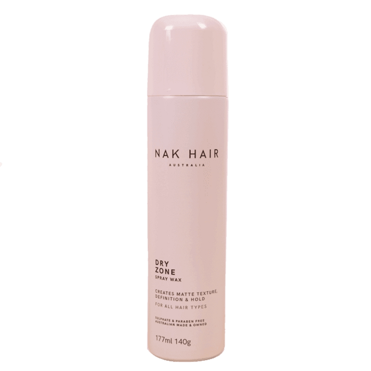 NAK Hair Dry Zone Matte Spray Wax 140g - Kess Hair and Beauty