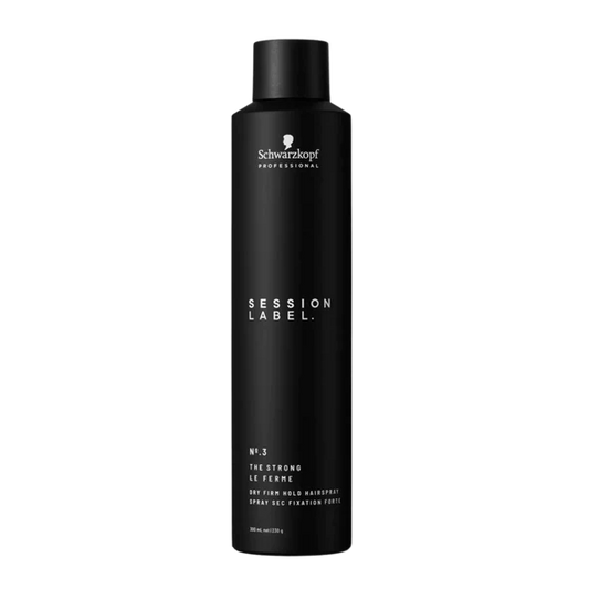 Schwarzkopf Session Label The Strong - Firm Hold Hairspray 300ml - Kess Hair and Beauty