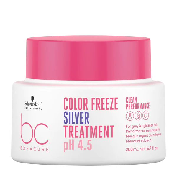 BC BONACURE CLEAN PERFORMANCE PH 4.5 COLOR FREEZE SILVER TREATMENT - Kess Hair and Beauty