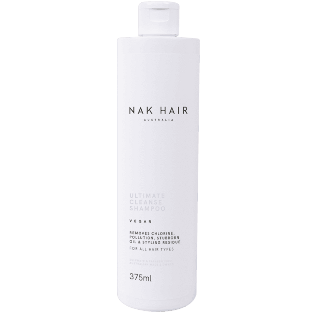 NAK Hair Ultimate Cleanse Shampoo 375ml - Kess Hair and Beauty