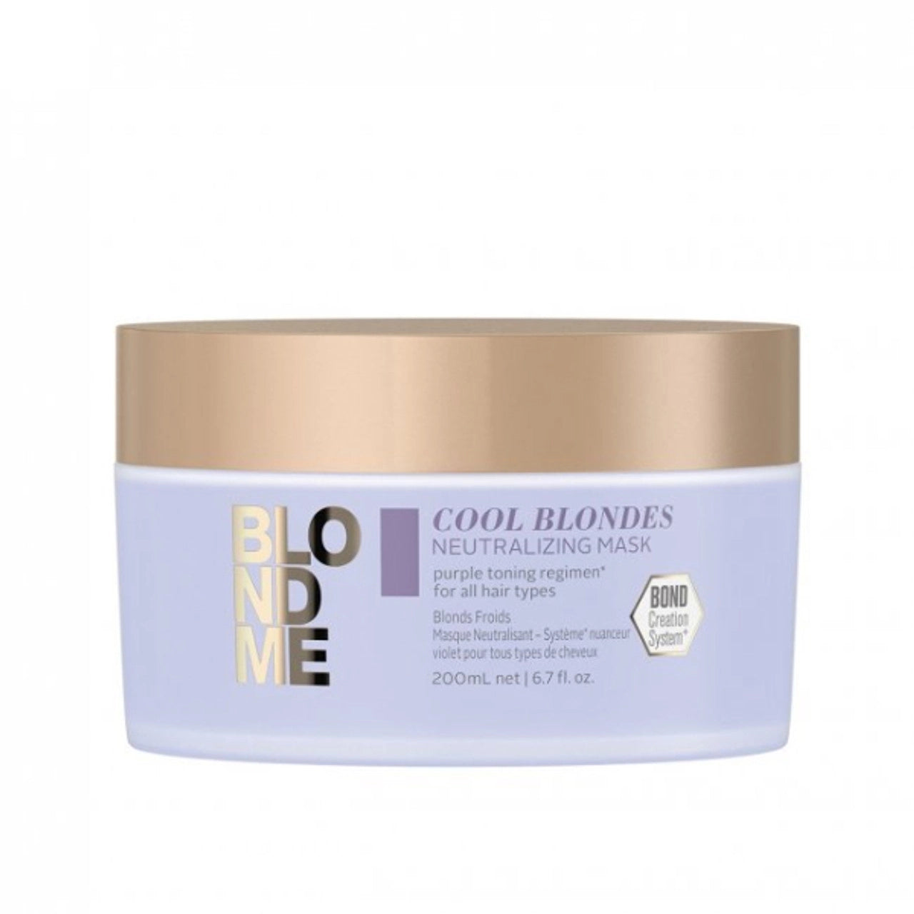 Schwarzkopf BlondMe Cool Blondes Neutralizing Mask 200ml - Kess Hair and Beauty