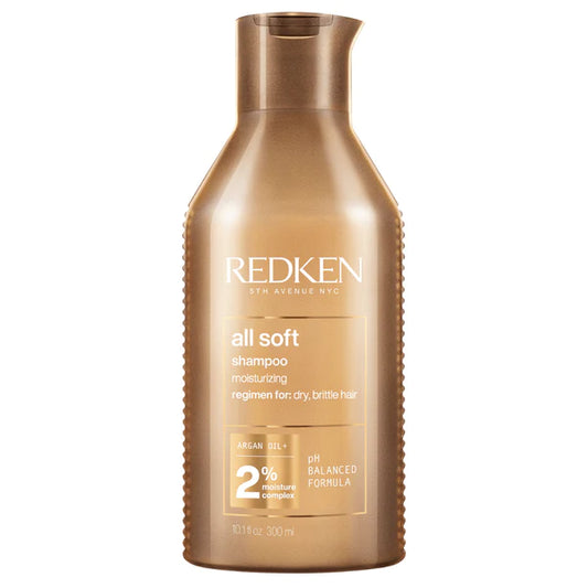 Redken All Soft Shampoo 300ml - Kess Hair and Beauty