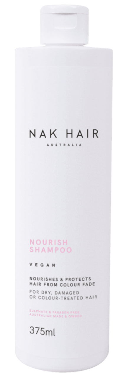 NAK Hair Nourish Shampoo 375ml - Kess Hair and Beauty
