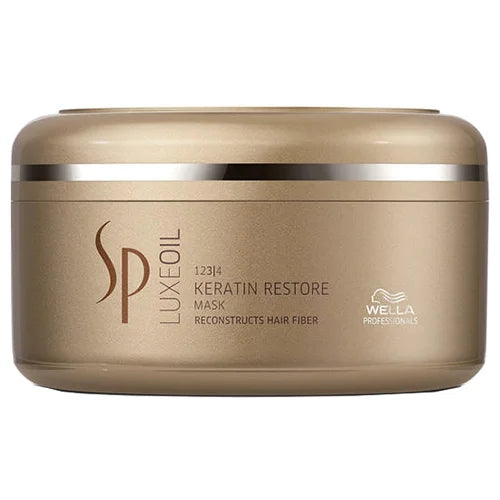 Wella Sp Luxeoil keratin restore hair mask in jar, 150 ml