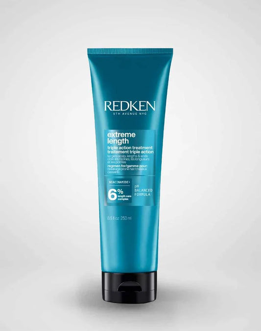Redken extreme length hair treatment tube, teal 250 ml