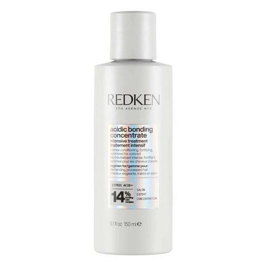 Redken acidic bonding concentrate hair treatment bottle, 150 ml with silver cap