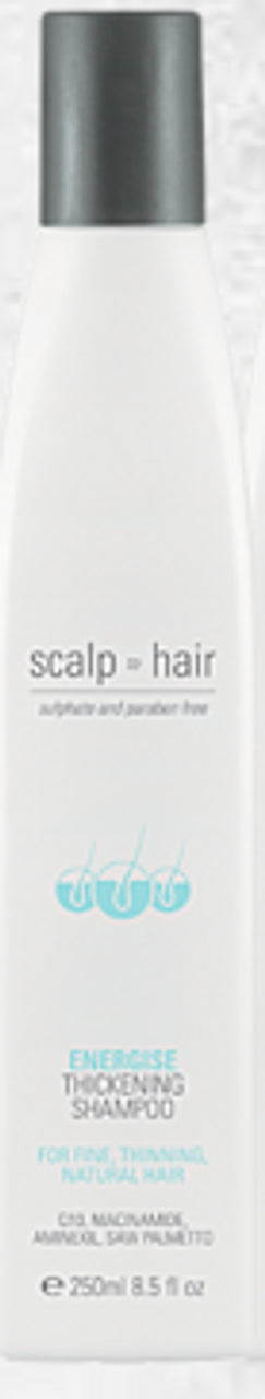 NAK Hair Scalp to Hair Energise Thickening Shampoo 250ml - Kess Hair and Beauty