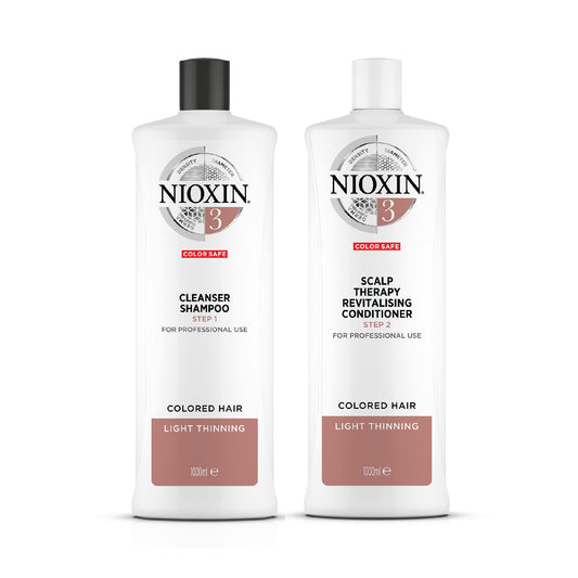 Nioxin System 3 1 Litre Duo - Kess Hair and Beauty