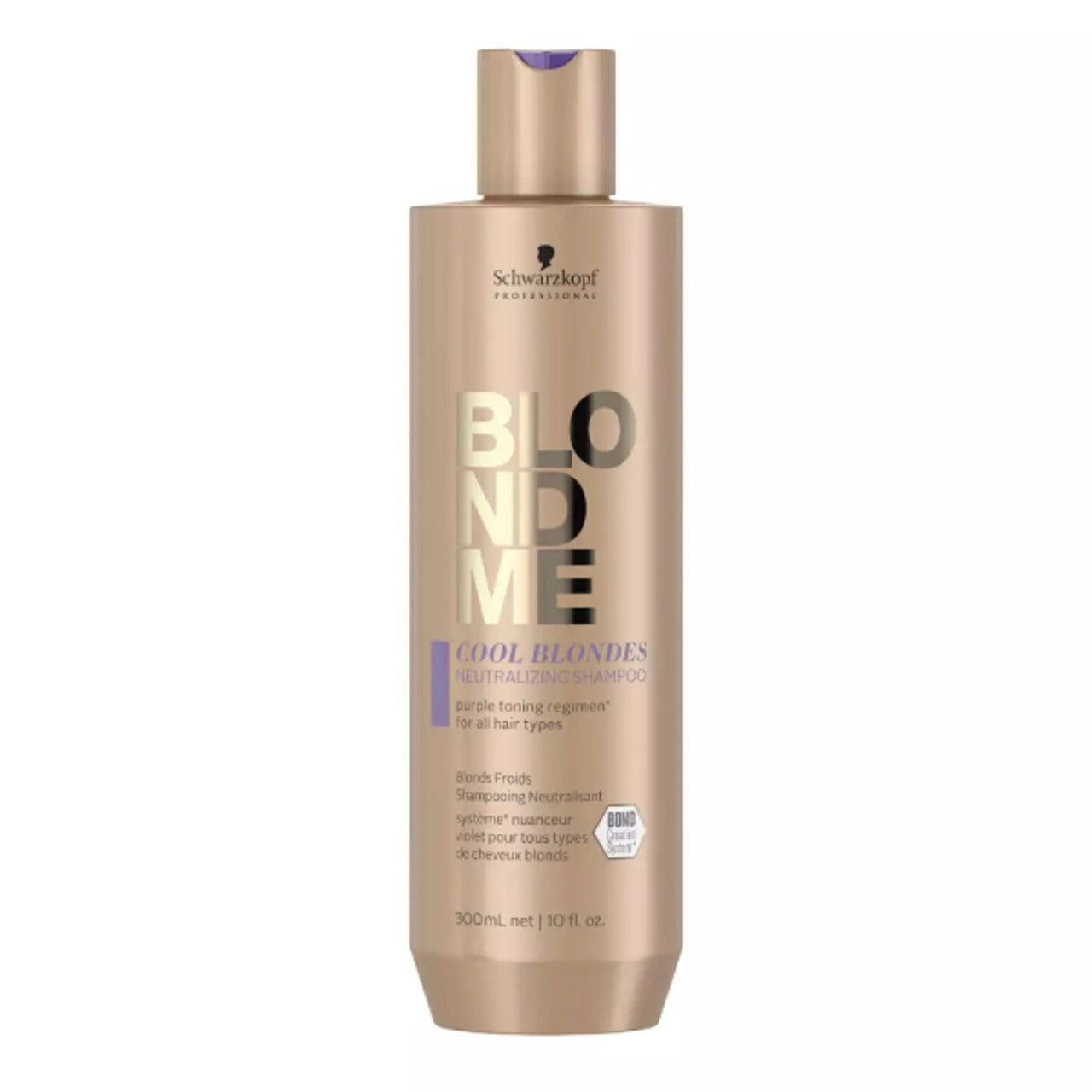 Schwarzkopf BlondMe Cool Blondes Neutralizing Shampoo 300ml - Kess Hair and Beauty