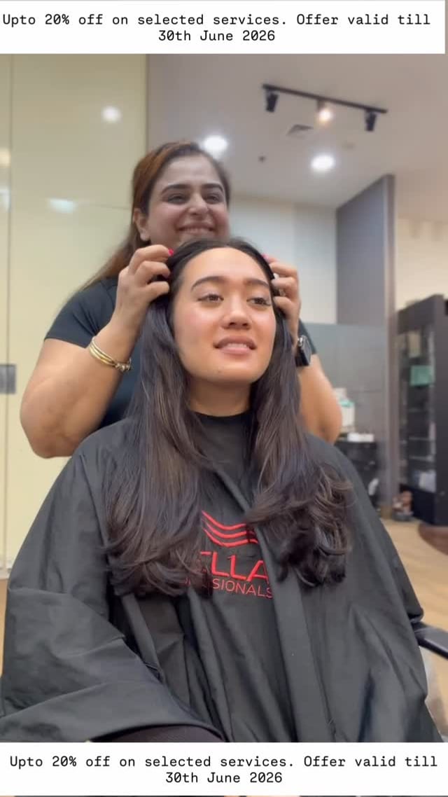 Before and after — Restyle cut & style — Sylvia Park at Kess Sylvia Park